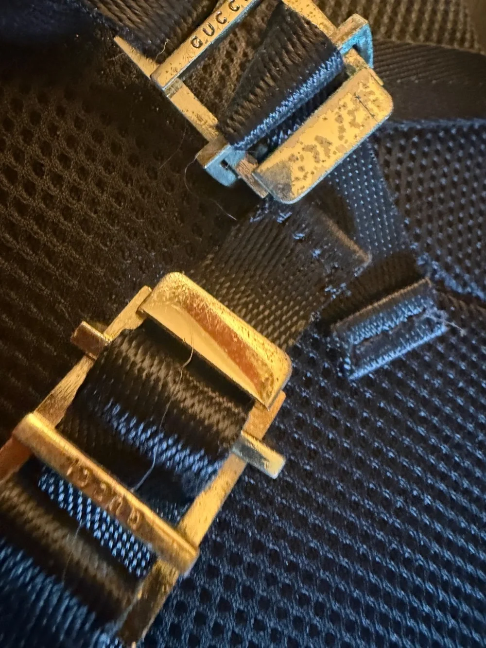 Gucci Leather Web and Snake Backpack